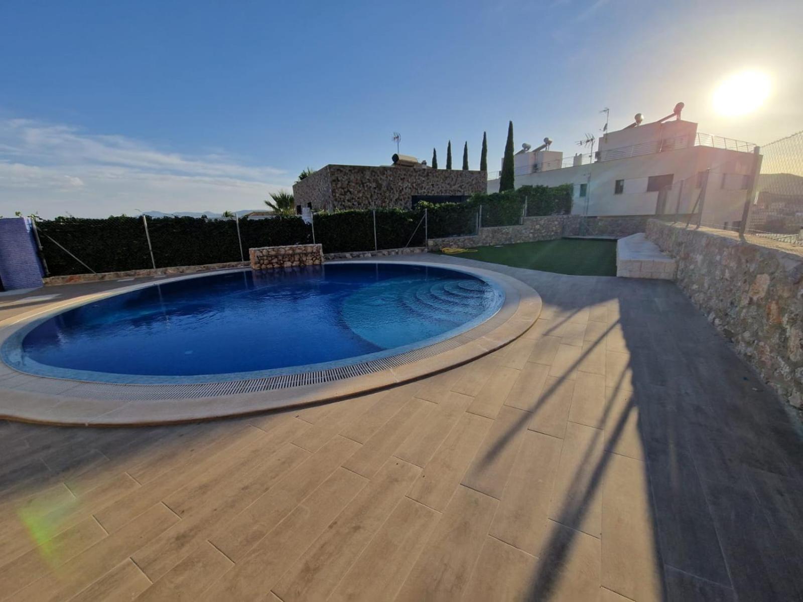 Villa Casa Buena Vista Con Piscina Y Ascensor Cullera Exterior foto