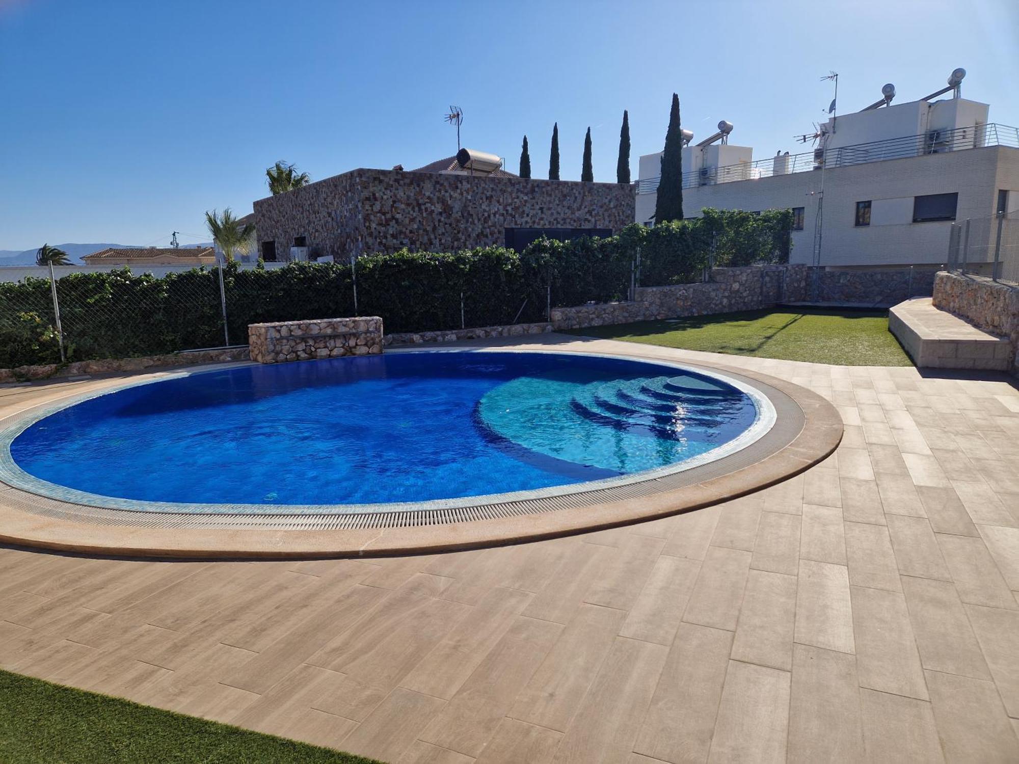 Villa Casa Buena Vista Con Piscina Y Ascensor Cullera Exterior foto
